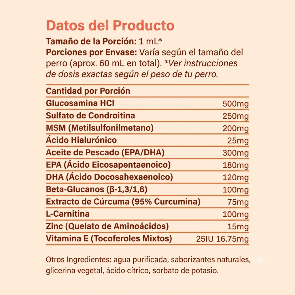 Naru Wellness — El Multivitamínico Completo que Reemplaza 5+ Suplementos para el Bienestar Diario de tu Perro.